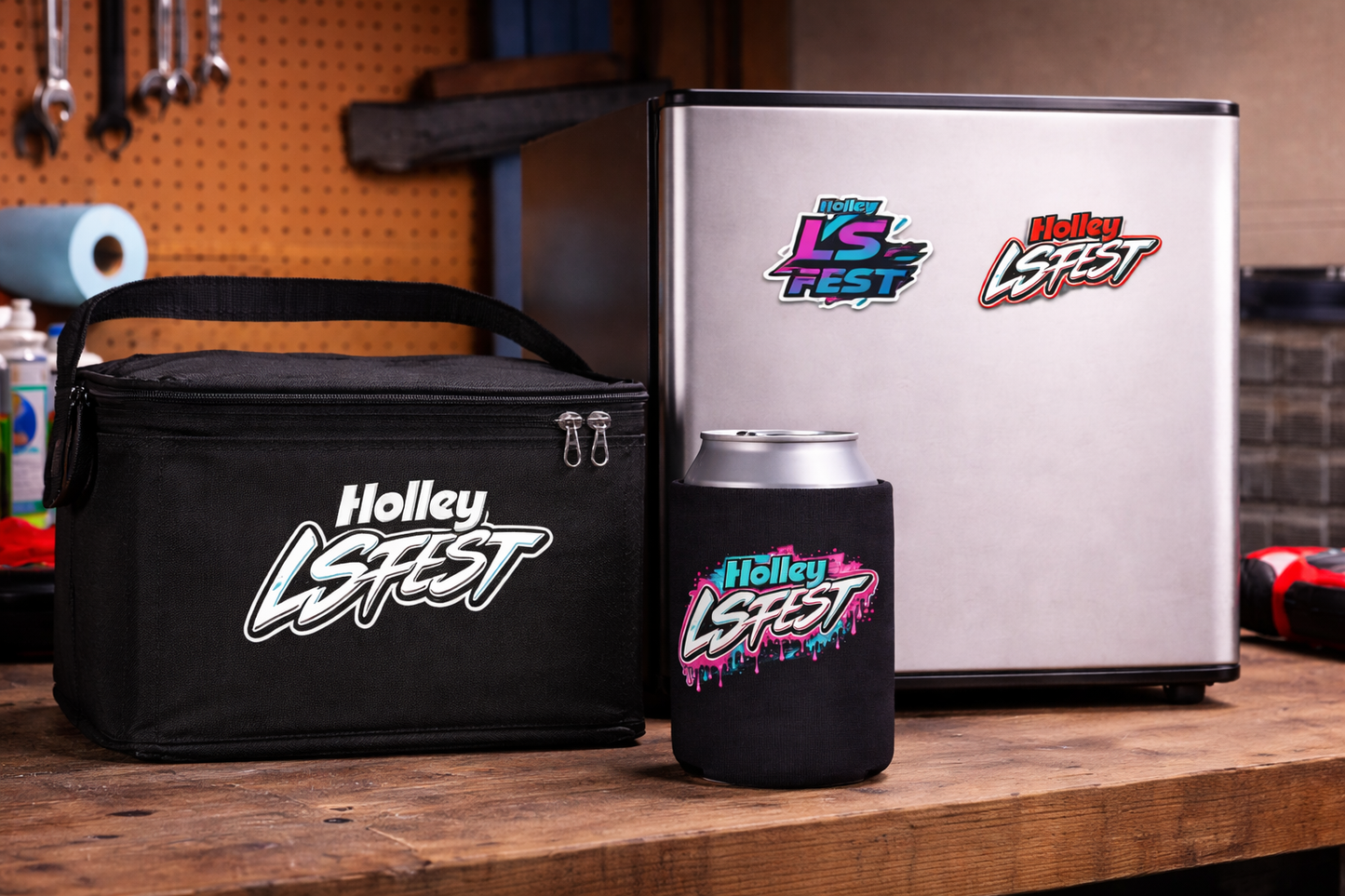 38. Holley LS Fest Magnet 2-Pack