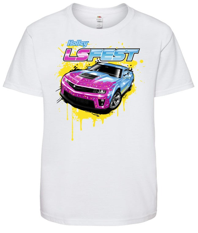 03. LS Fest Sweet Speed Tee - White (Youth)