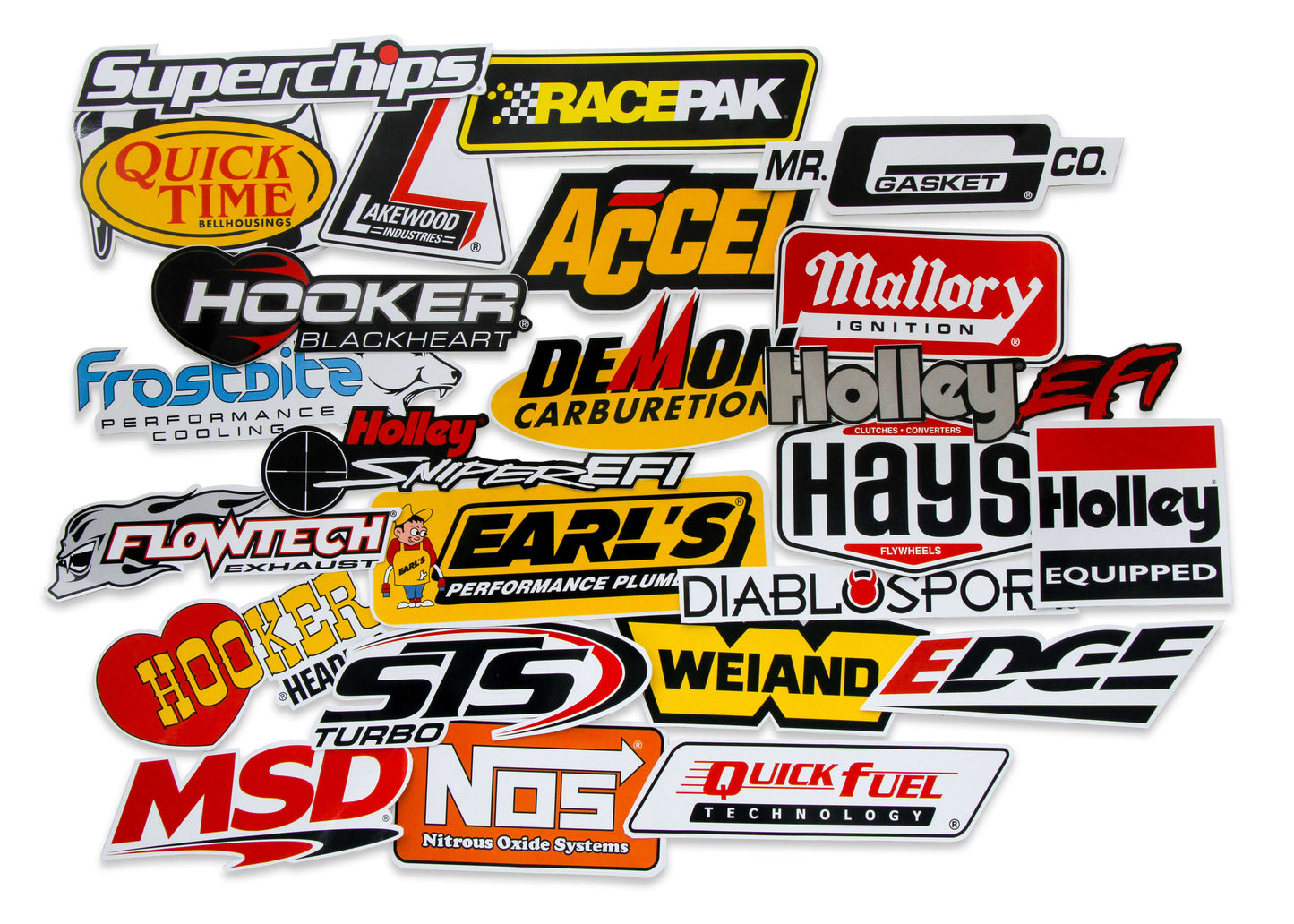39. Holley "Go Fast" 24 sticker pack
