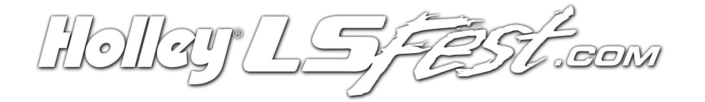 33. LS Fest Throwback White Windshield Decal