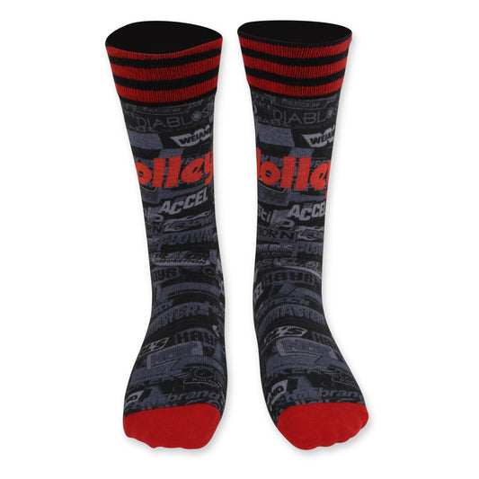 38. HOLLEY SUBLIMATED STICKERBOMB SOCKS
