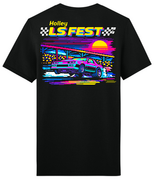 13. LS Fest 8-Bit Boost Tee - Black (Adult)