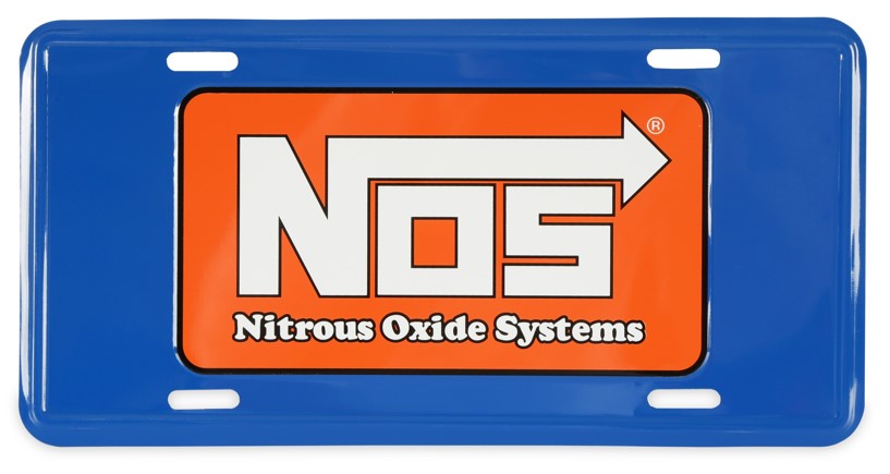40. NOS License Plate