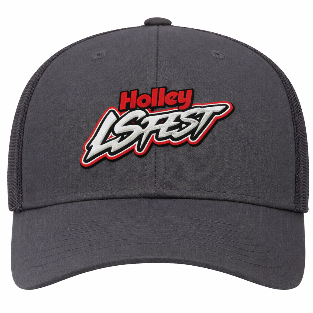 29. LS Fest Logo Adult Snapback Hat - Black (Adult)