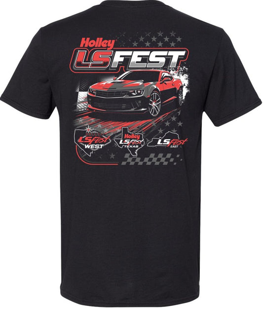 12. LS Fest Tour Tee - Black (Adult)