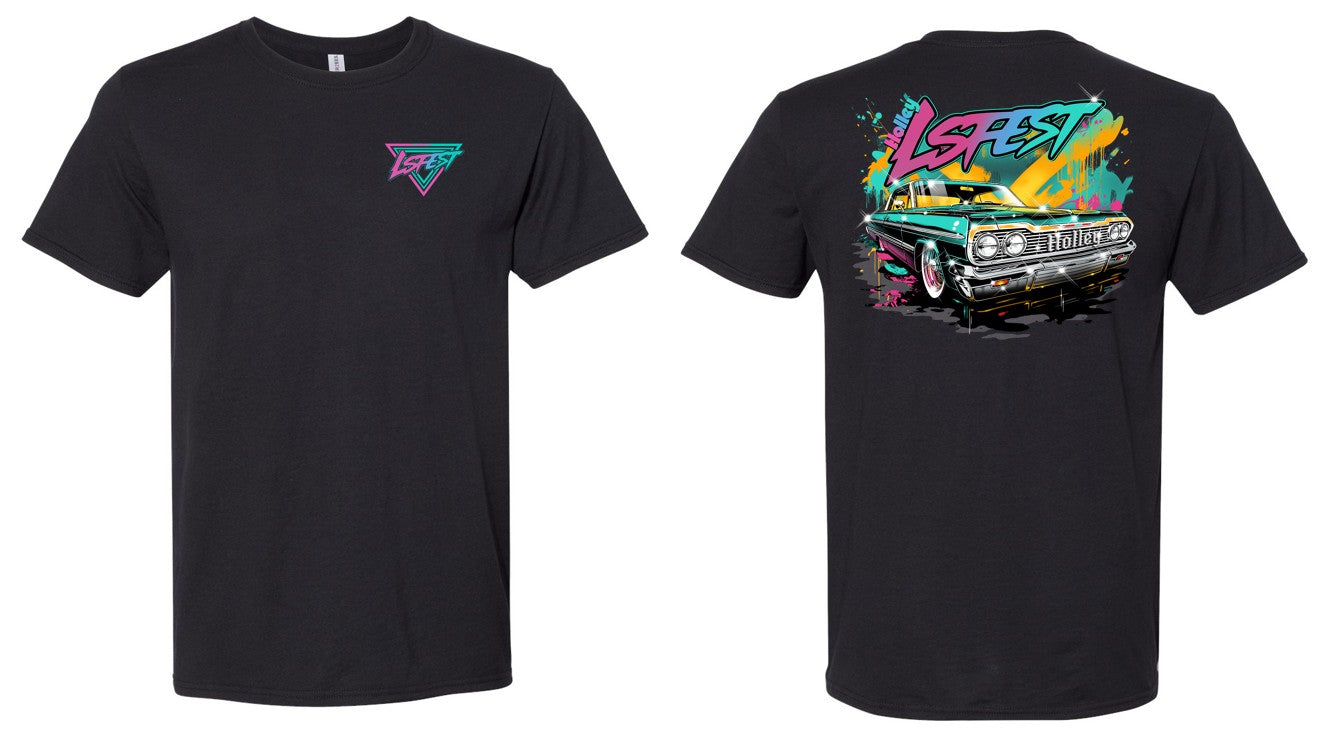 07. LS Fest Low Rider Adrenaline Tee - Black (Adult)