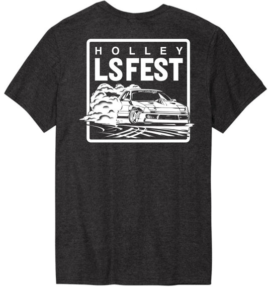 10. LS Fest Drift Challenge Tee - Black Heather (Adult)