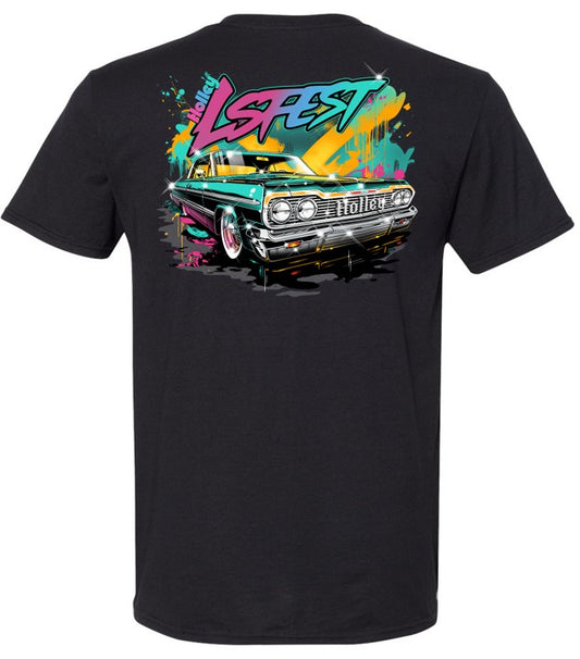 07. LS Fest Low Rider Adrenaline Tee - Black (Adult)