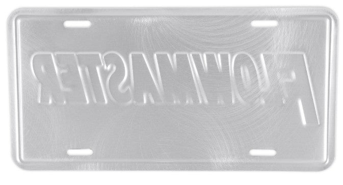 16. Flowmaster License Plate