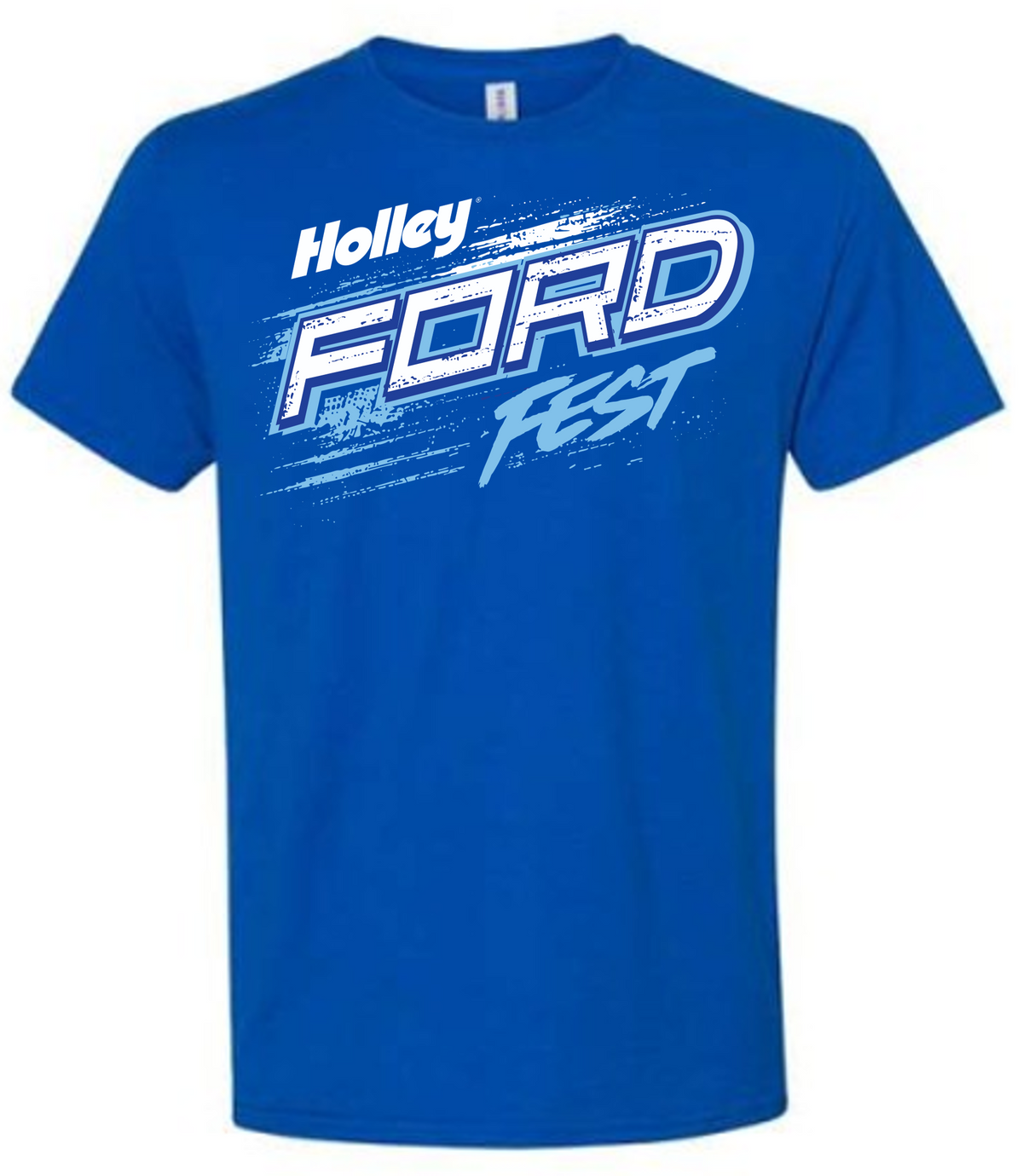 08. Ford Fest Logo Tee - Royal (Adult)