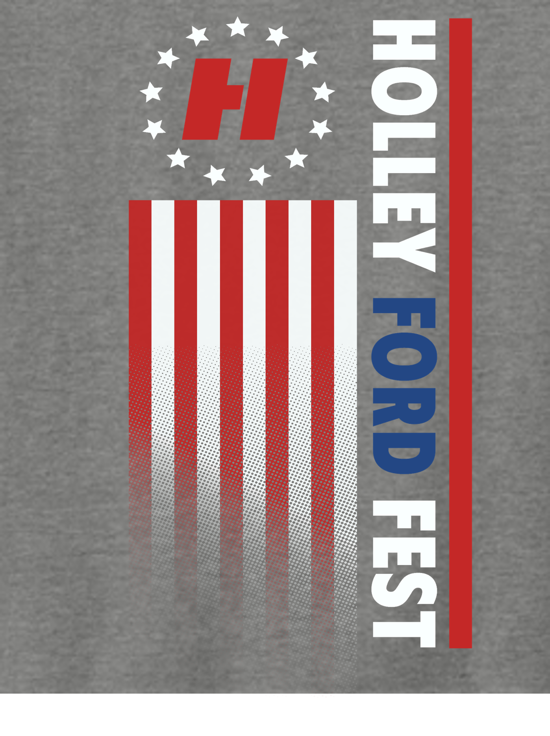 05. Ford Fest Freedom Fueled Tee - Heather Grey (Adult)