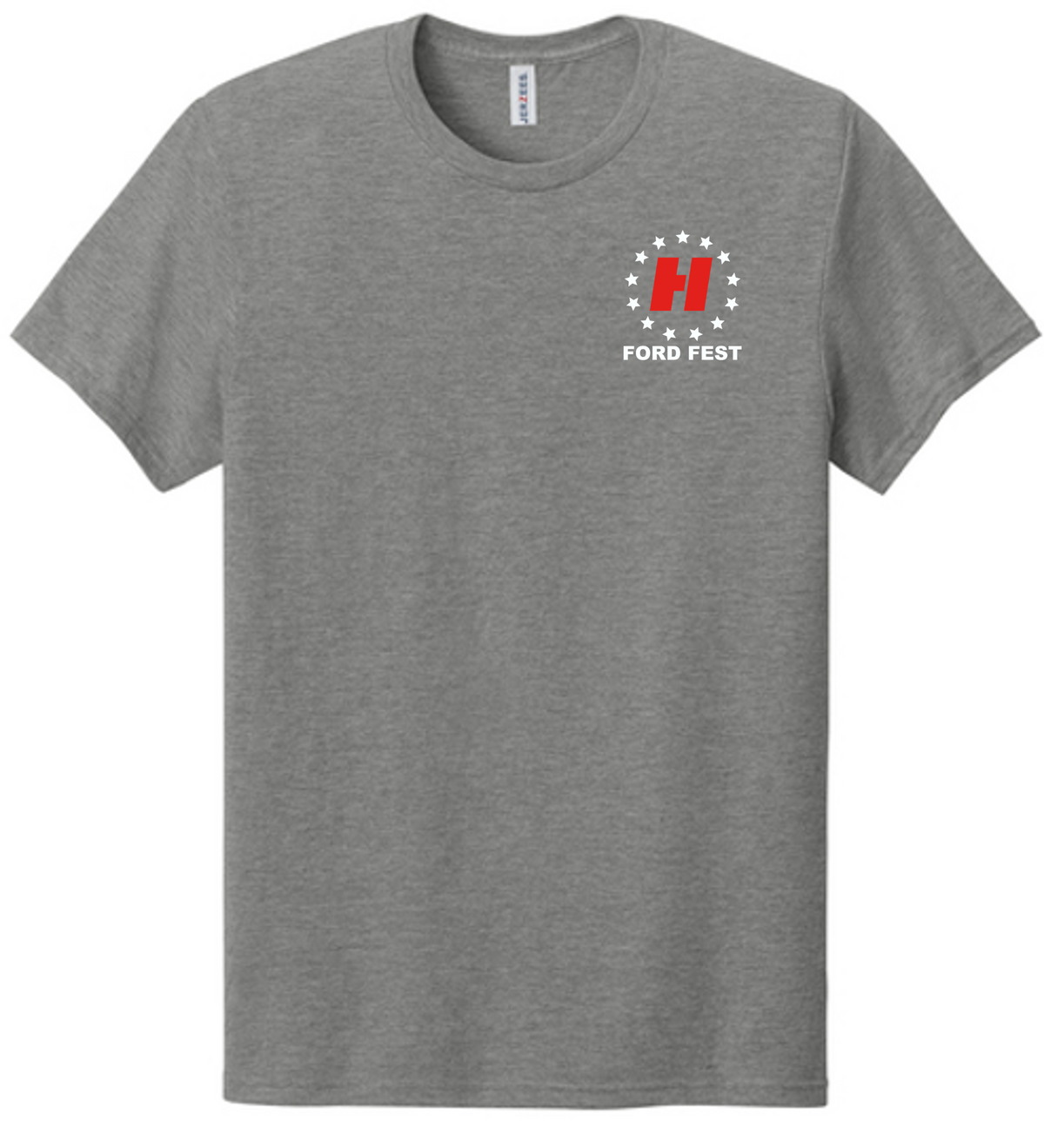 05. Ford Fest Freedom Fueled Tee - Heather Grey (Adult)