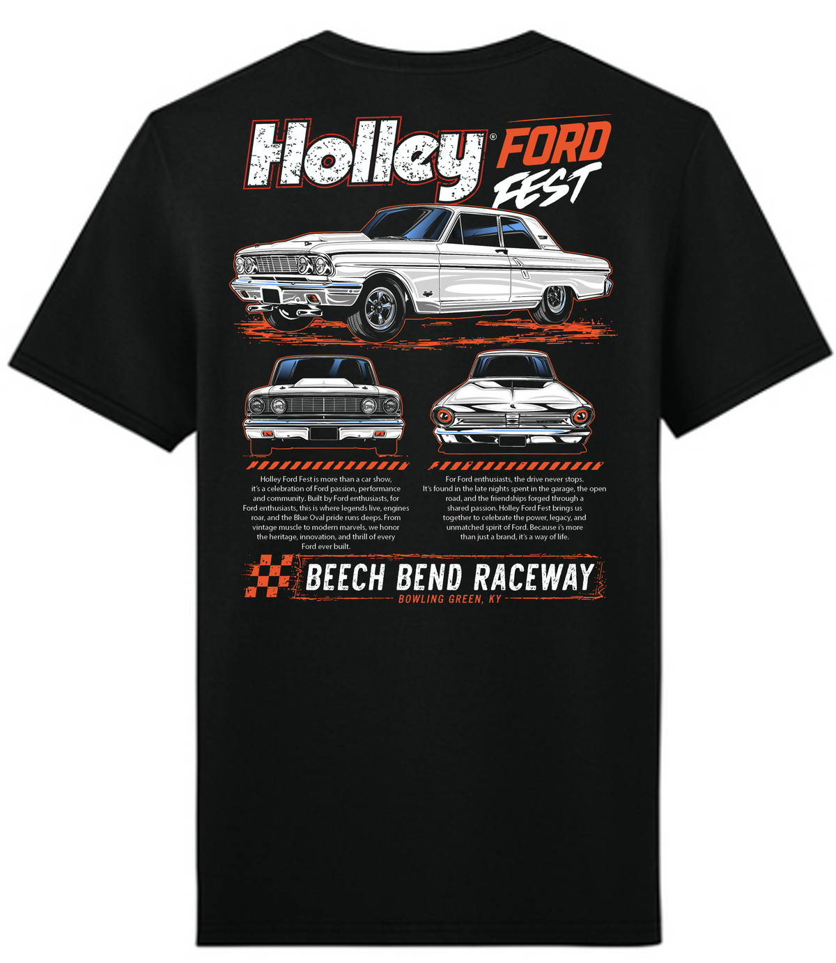 07. Ford Fest Storyboard Tee - Black (Adult)