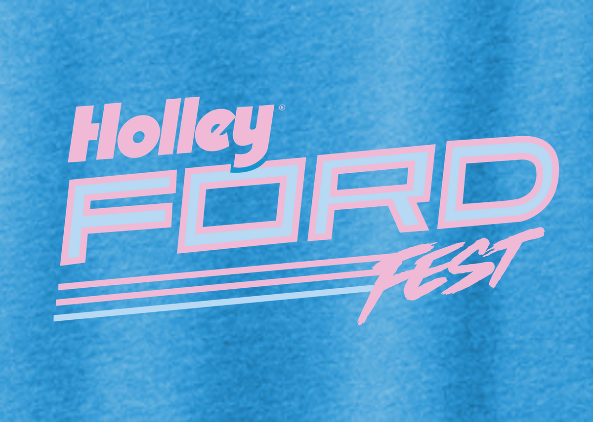 02. Ladies Ford Fest Cotton Candy Tee - Turquoise (Ladies)