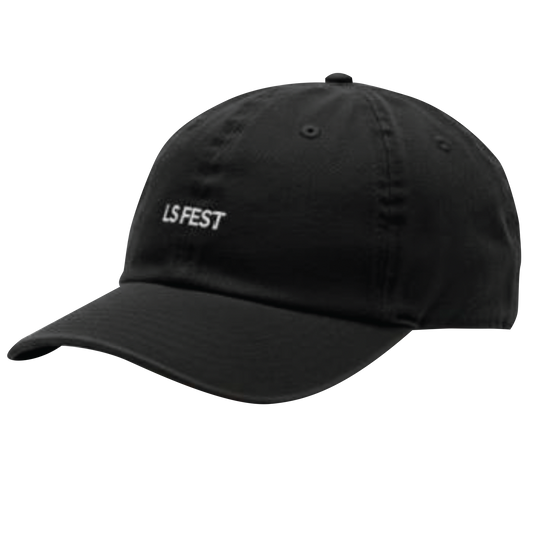 27. LS Fest Dad Hat - Black (Adult)
