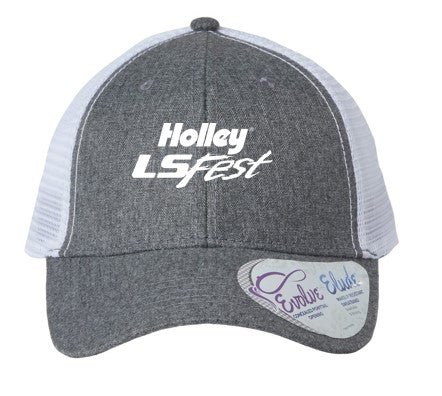 23. Holley LS Fest Ladies Hat - Heather Grey/White (Ladies)