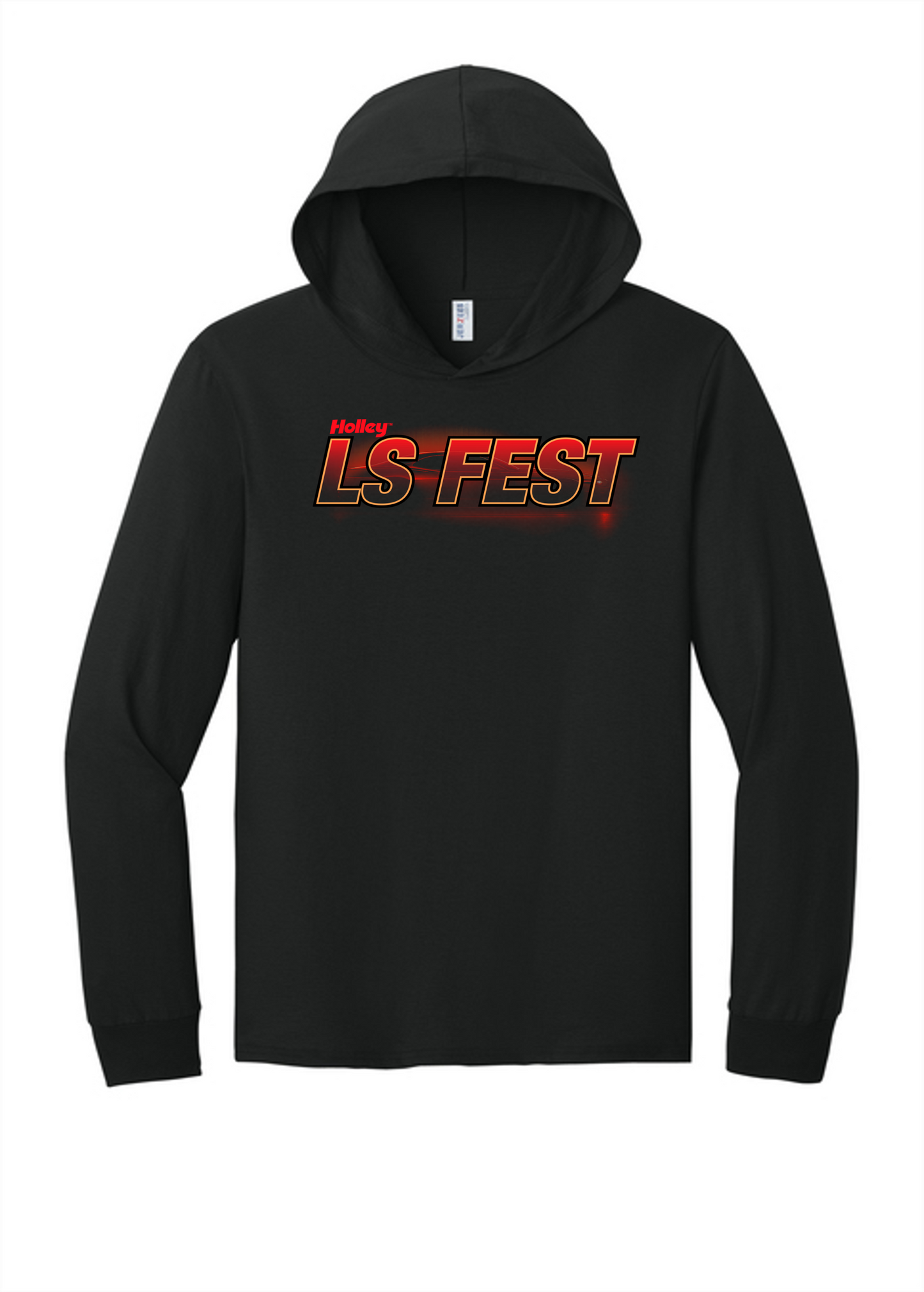 19. LS Fest Hot Streak LS Hooded Tee - Black (Adult)