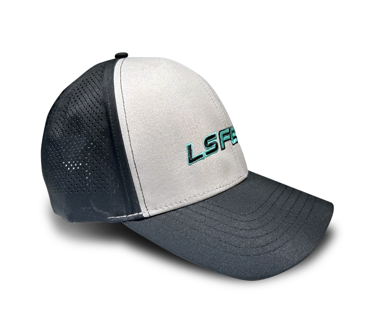 32. LS Fest Teal Velocity Hat - Black (Adult)