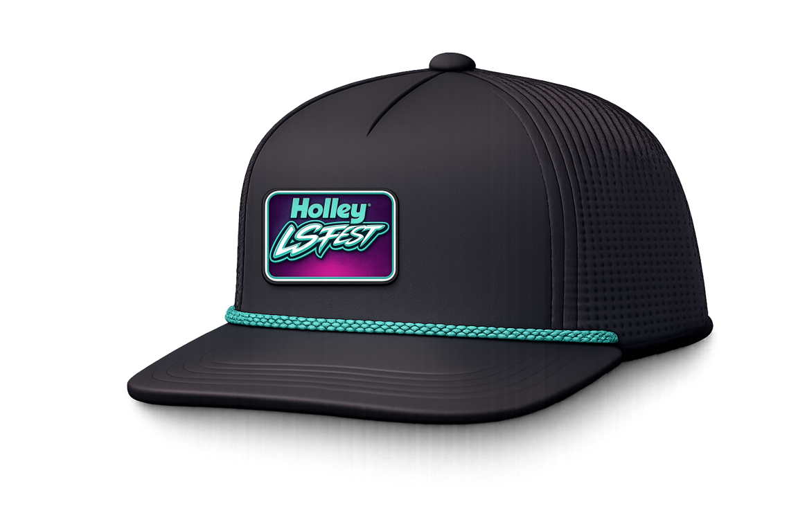 21. LS Fest Turbo Rope Snapback Hat - Black (Adult)