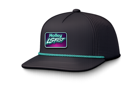 21. LS Fest Turbo Rope Snapback Hat - Black (Adult)