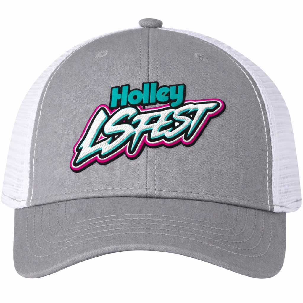 23. LS Fest Ladies Hat - Heather Grey/White (Ladies)