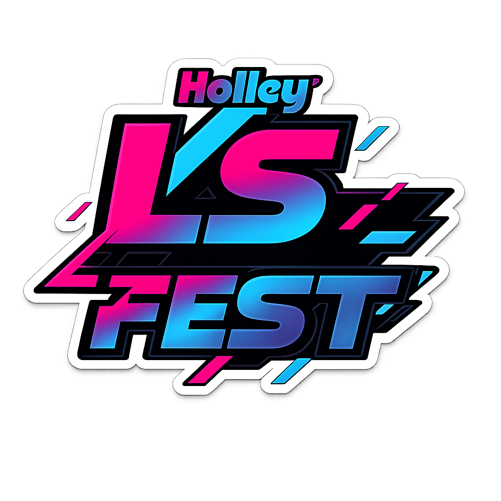 38. Holley LS Fest Magnet 2-Pack