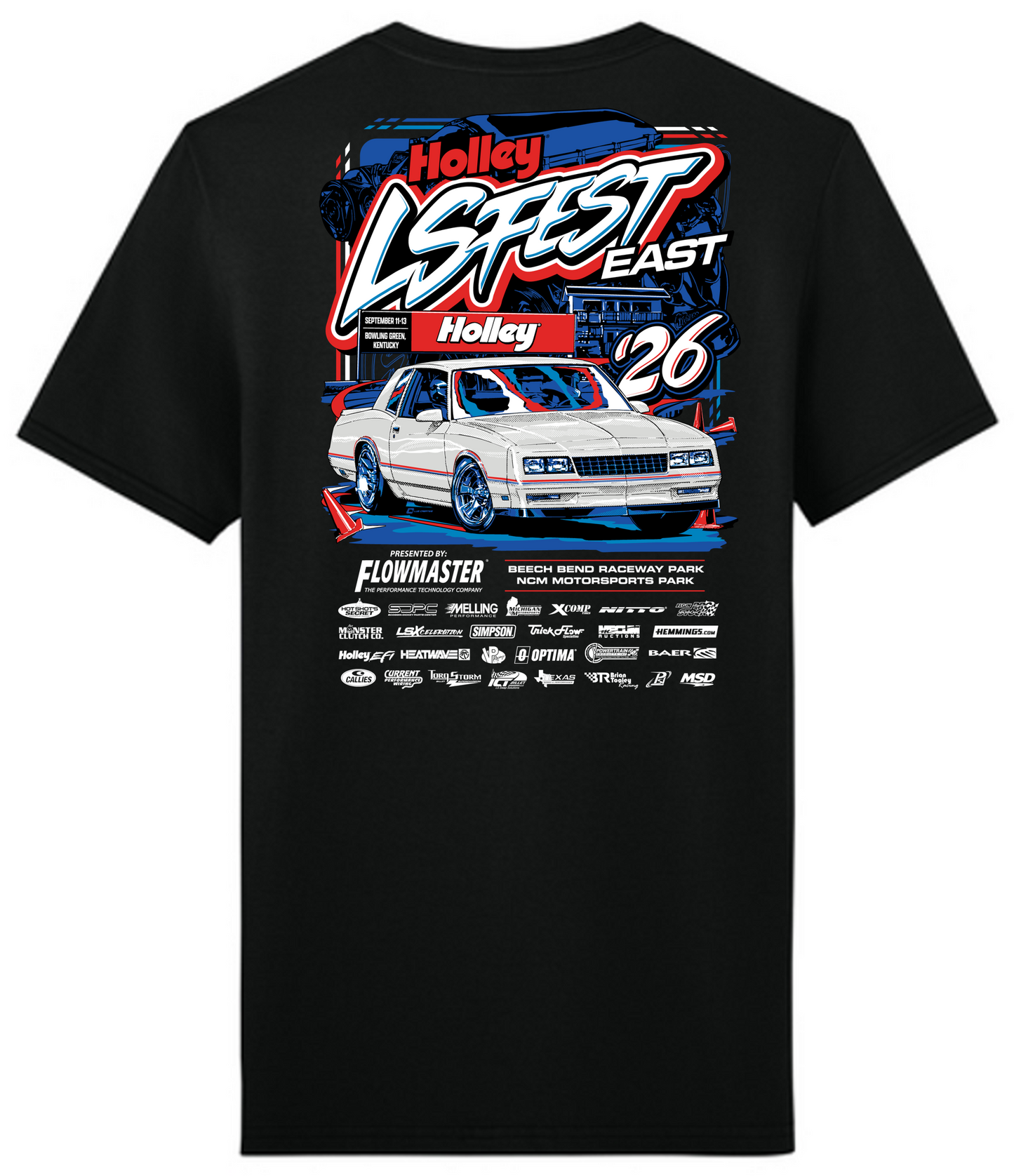 17. 2026 LS Fest East Main Event Tee - Black (Adult)