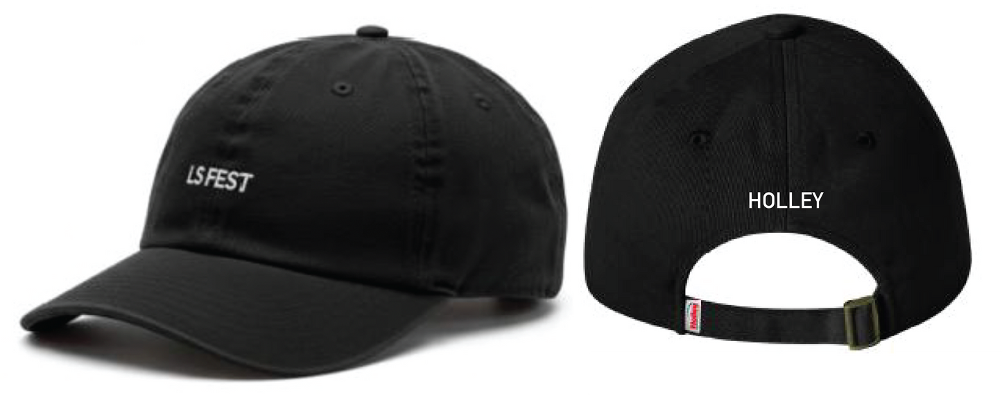 27. LS Fest Dad Hat - Black (Adult)