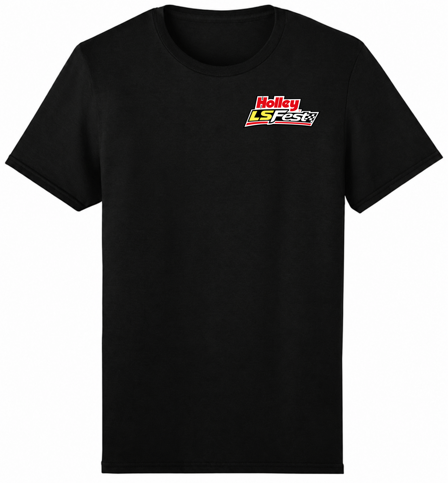09. LS Fest Retro Power Tee - Black (Adult)