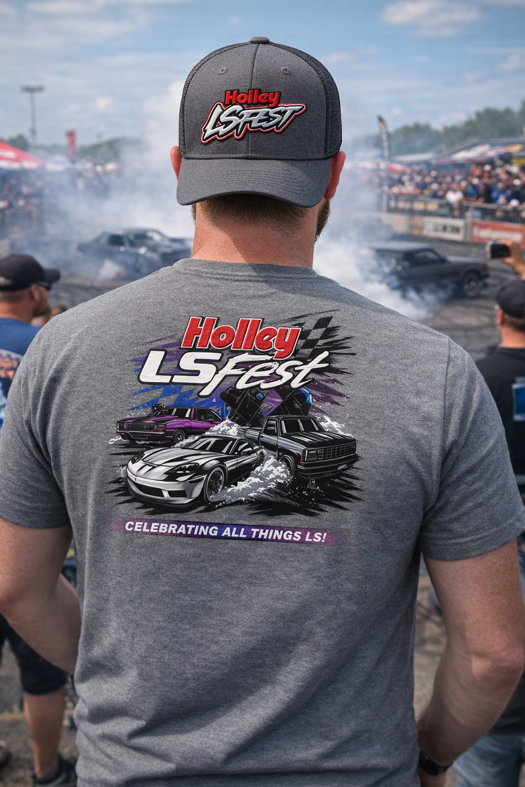 10. LS Fest Vintage Unleashed Tee - Oxford  (Adult)