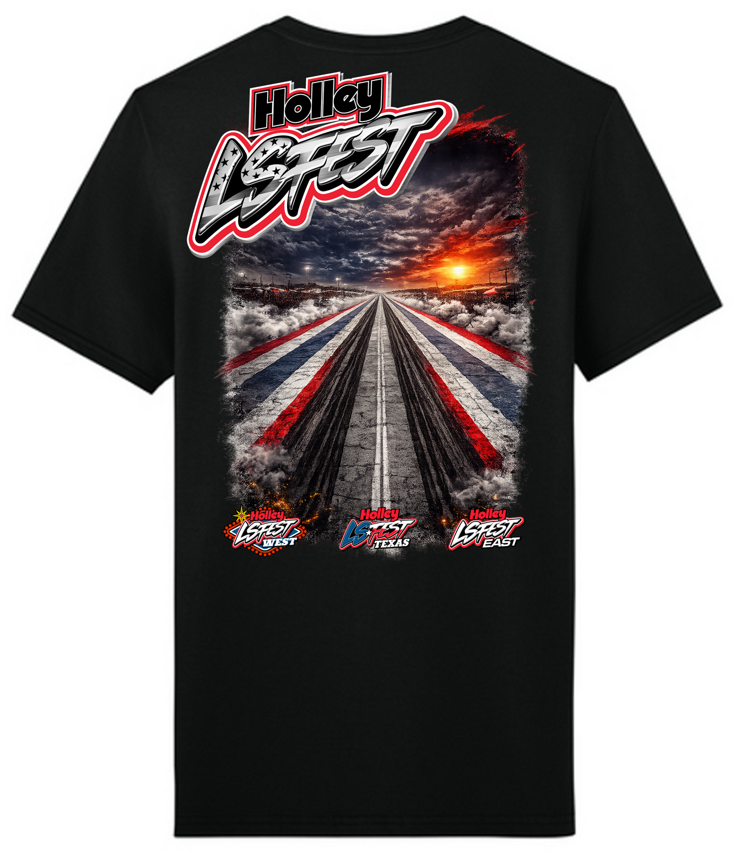 12. LS Fest American Tour Tee - Black (Adult)