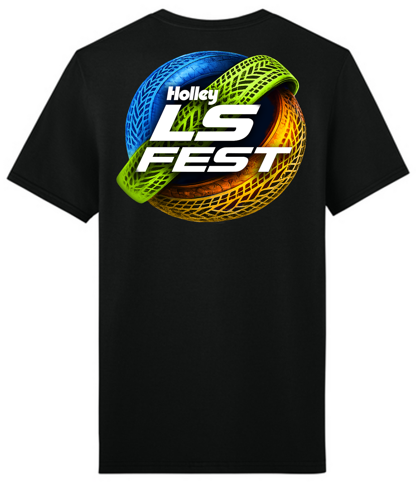 15. LS Fest Tread-Fast Tee - Black (Adult)