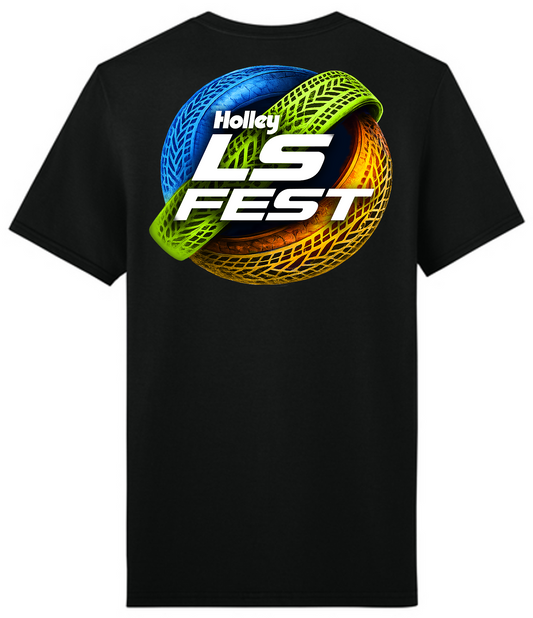 15. LS Fest Tread-Fast Tee - Black (Adult)