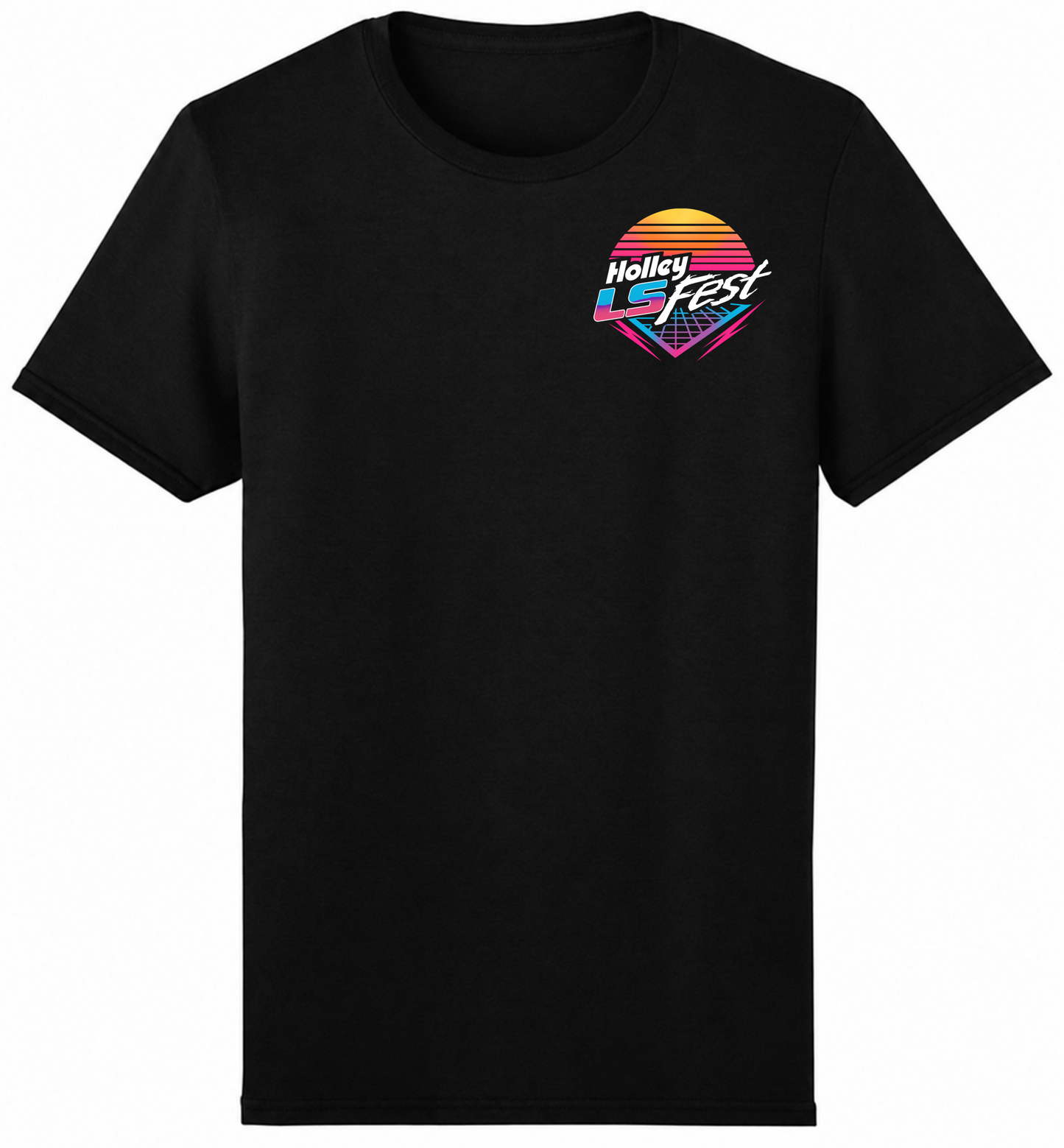 07. LS Fest Turbo Sunset Tee - Black (Adult)