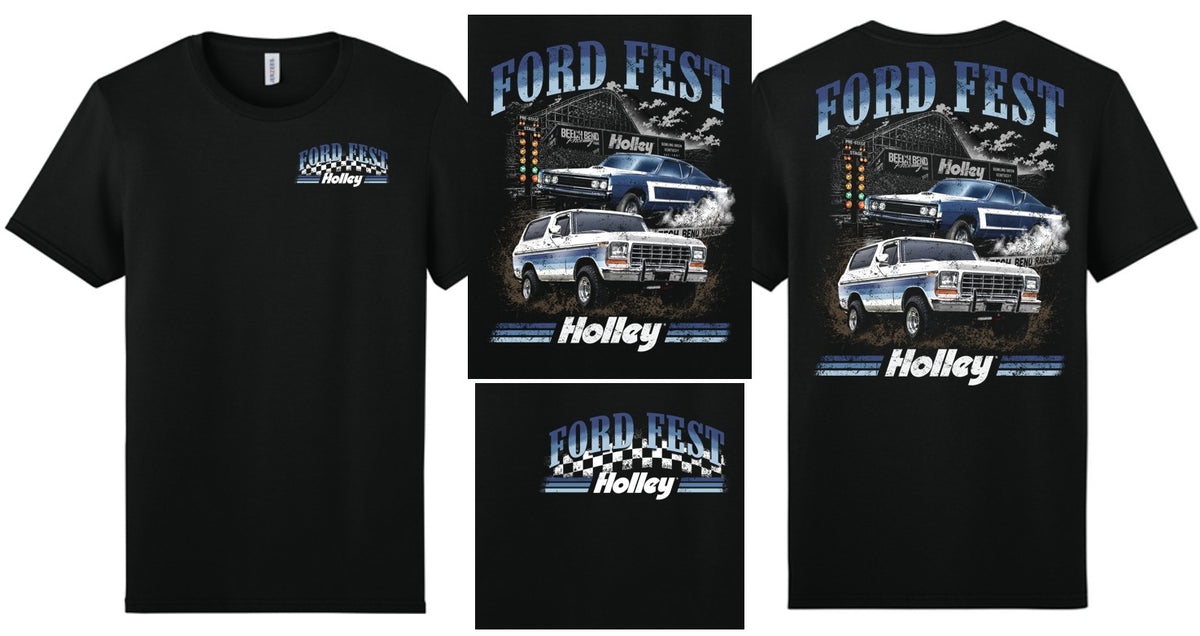 06. Ford Fest Vintage Unleashed Tee - Black (Adult)