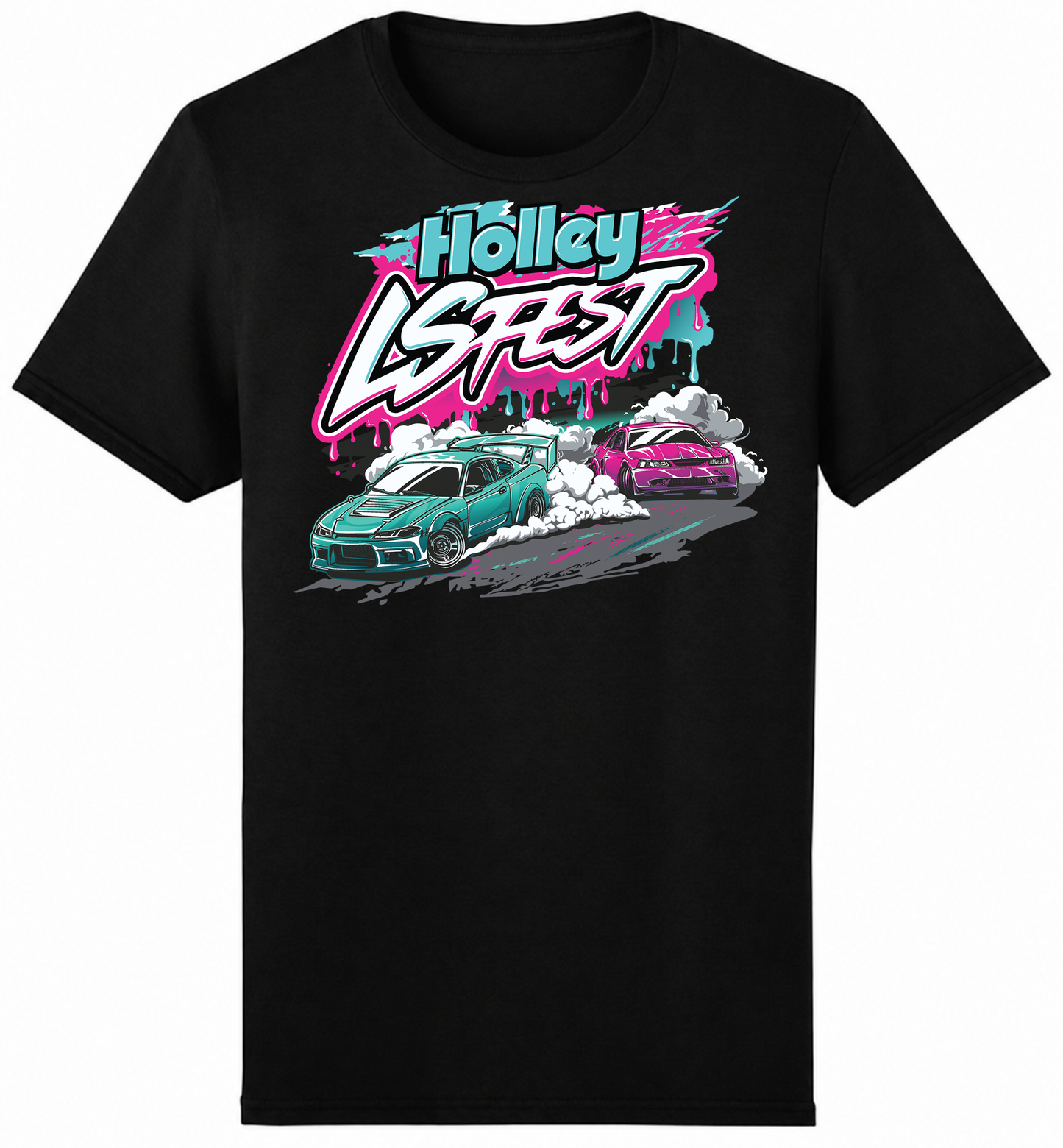 03. LS Fest Sweet Drip Tee - Black (Youth)