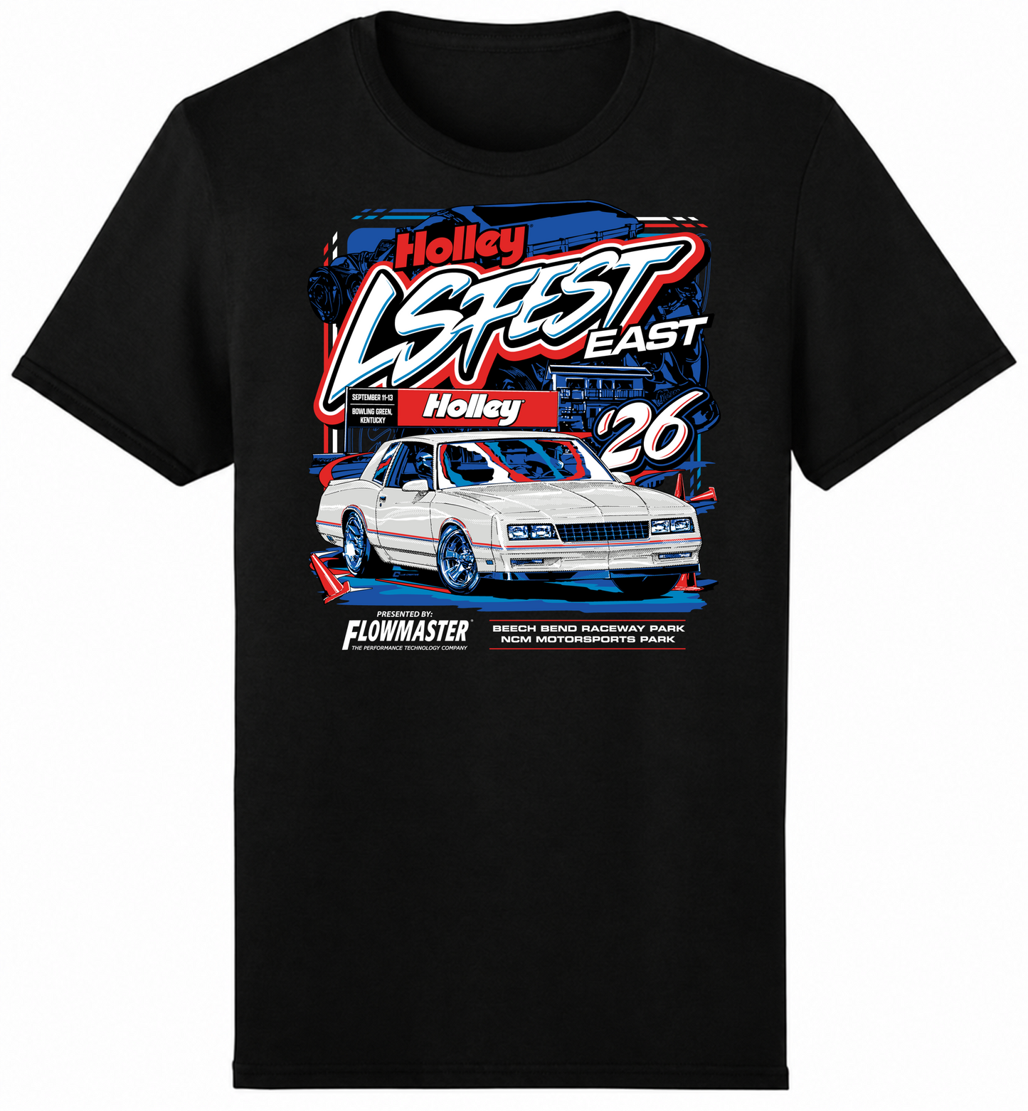 02. 2026 LS Fest East Main Event Tee - Black (Youth)