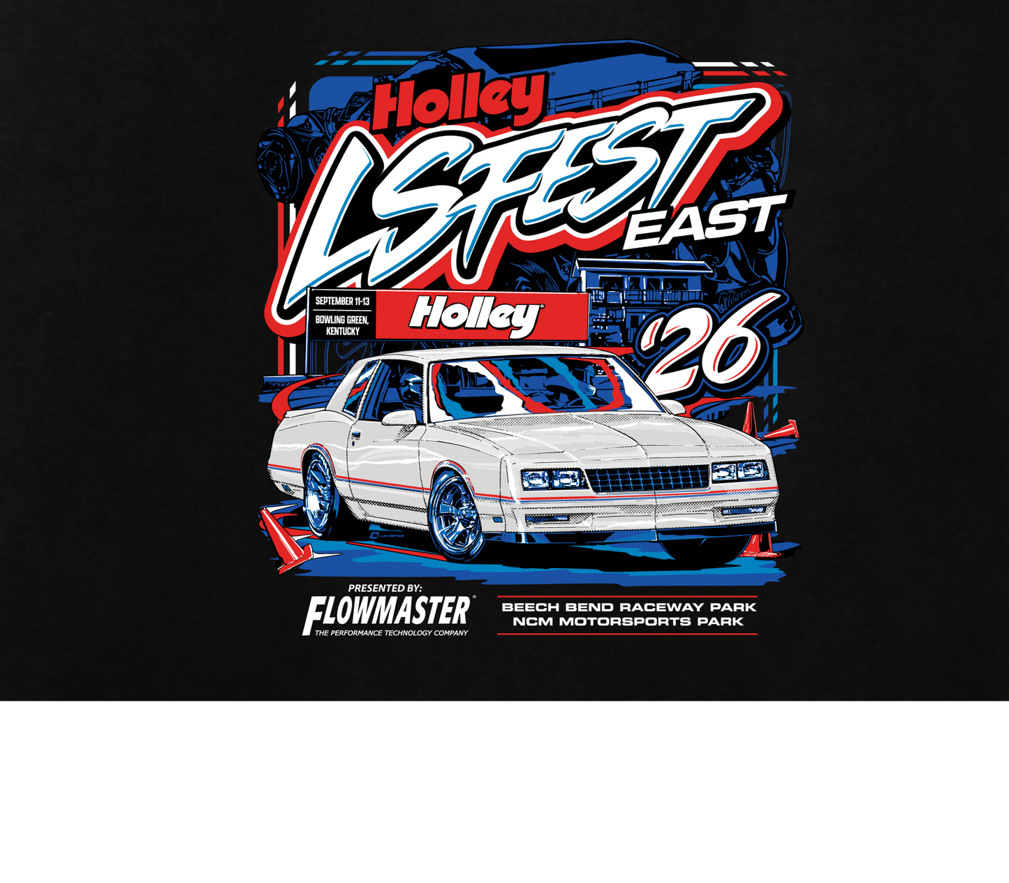 02. 2026 LS Fest East Main Event Tee - Black (Youth)