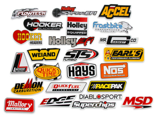 39. Holley "Go Fast" 24 sticker pack